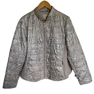 Chico’s lightweight puffer jacket